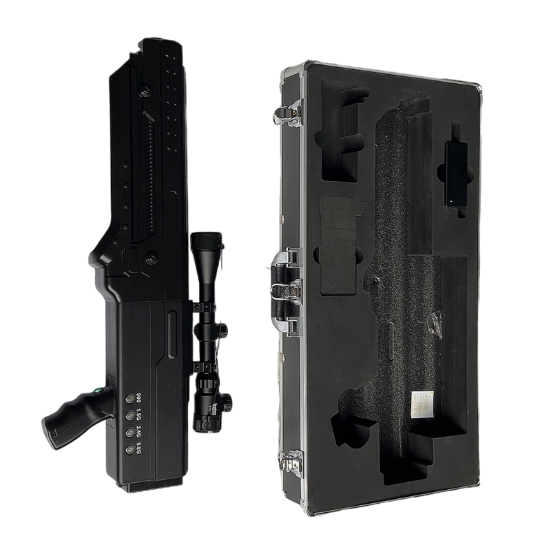  孝义手持便携式枪型低空防御反制四通道A型