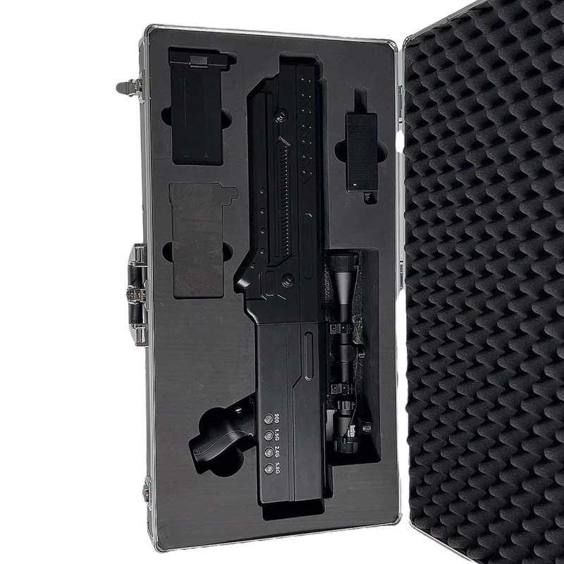  孝义手持便携式枪型低空防御反制四通道B型